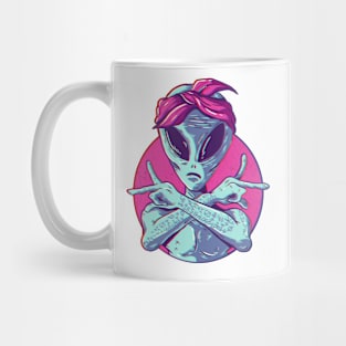 Alien Gangster Extraterrestrial Being Mug